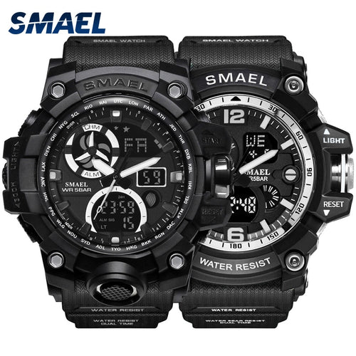 Hopsell sports watch Set SMAEL ourdoor best gift mens watches Set Waterproof digital light 1545C 1617C relógio masculino male