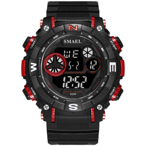 Digital Wristwatches Sports Waterproof SMAEL Watch S Shock Montre Mens Military Watches Top Brand 1317 Men Watches Digital LED