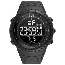 Load image into Gallery viewer, 2017 Men Watches Big Dial Digital Watch Man Water Resisitant 5bar Led Watches Digital Date 1237 Sport Wrist Watches Stopwatch