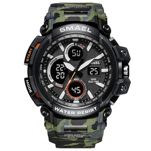 New Military Watch Sport Waterproof Digital Watch LED Male Clock Men Watch Funcional with Date 1708B Outdoor Sport Watches Men