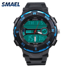 Load image into Gallery viewer, Fantastic Outdoor Dual Display 50m Waterproof Teenage Man Gift Popular Clock Multifunction Outdoor LED Watch 1361