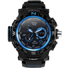 Load image into Gallery viewer, New SMAEL Brand Watches Sport S Shock 50m Waterproof Dive LED Watches Digitial Dual Time Wristwatch Men Relogio Masculino 1531