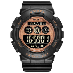 Military Digital Men Watches SMAEL New fashion Watch digital LED Clock 50M Waterproof Army Watches Sport 8013 CamoWatch for male