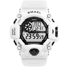 Load image into Gallery viewer, Men Watch 50m Waterproof SMAEL Top S Shock Watch Men LED Sport Watches Camouflage Watch Band 1385C Digital Wristwatches Military