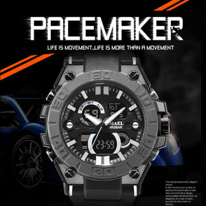 NEW Wrist Watch For Men Black Waterproof 50M Shock Resitant Digital Watch Men Military Clock 8003 Male Clock Relogio Masculino