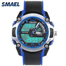 Load image into Gallery viewer, Kids Digital Watch Waterproof 50m LED Quartz Dual Time Wirstwatch Digital Wach 1343 Shock Watches Children Clock Boy Sport Watch