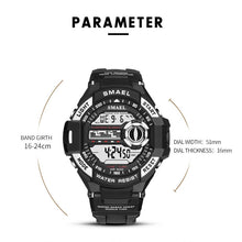 Load image into Gallery viewer, SMAEL Watch Men Digital Top Brand Luxury relogio masculino Big Sport Watches for Men Waterproof 1516B Men Wtaches Sport Military