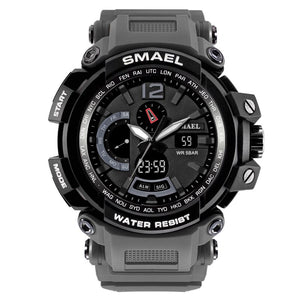 SMAEL Brand Men Watches Clock Men Military Army Sport LED Digital Wristwatch Alarm Date 1702 relogio masculino esportivo militar