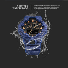 Load image into Gallery viewer, Watch Set Military Mens SMAEL Watches Waterproof Stop Watch Running Clock Sets 8001 8010 reloj mujer Mens Watches Luxry Brand