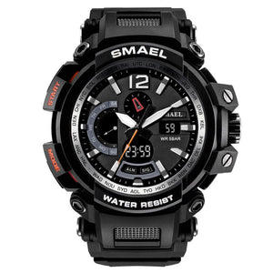 SMAEL Brand Men Watches Clock Men Military Army Sport LED Digital Wristwatch Alarm Date 1702 relogio masculino esportivo militar