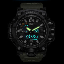 Load image into Gallery viewer, Orange Wrist Watch Men LED Clock Digital Watch Date Watproof Sport Wristwatch Stopwatch Alarm 1545 Mens Watches Military Army