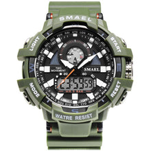 Load image into Gallery viewer, Big Men Watch Sport  S Shock Resitant Sport Watches saat Digital Clock NEW Military Watch Waterproof 50M 1557A Men Military Army