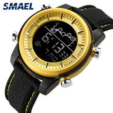 Load image into Gallery viewer, SMAEL Quartz Men&#39;s Watches lovers Oversize LED Digital Fashion watch S waterproof luxurious 1556 stainless steel for male watch