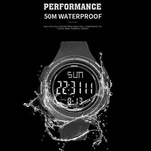 Watch Men Mechanical Automatic SMAEL Military Watches S Shock Resistant relogio masculino 1618 Digital Wristwatches Waterproof