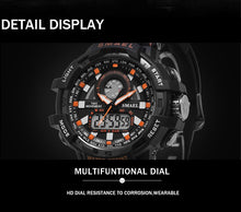 Load image into Gallery viewer, Big Men Watch Sport  S Shock Resitant Sport Watches saat Digital Clock NEW Military Watch Waterproof 50M 1557A Men Military Army