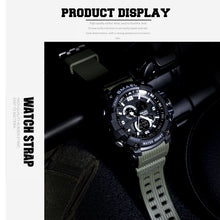 Load image into Gallery viewer, Sport Watches Analog Digital LED Backlight Men Sport Watch relogio masculino Military Watches Army 1617C Wateproof Digital Watch