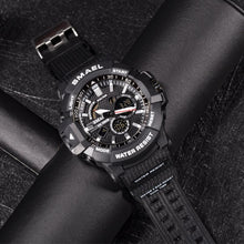 Load image into Gallery viewer, Men&#39;s Army watches 50m waterproof sport watch Quartz Wristwatches LED clock for Sport male  relogios masculino 1809 men&#39;s watch