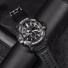 Load image into Gallery viewer, Men&#39;s Fashionable Multi-Functional Electronic Watch Outdoor Sports Dual-Display Waterproof Digital Watch Luminous Watch 1809