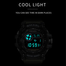 Load image into Gallery viewer, SMAEL Digital Watches Men Big Dial Sport Watch Running 50M Waterproof LED Clock Digital Watch Light 8010 Men Digital Watch Sport