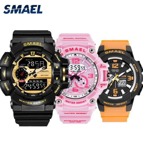 Popular Watches Set Sport Watch Waterproof Alarm Clcok Back Light Bracelet Sets 1436 1808 1643 Mens Watches relogio masculino