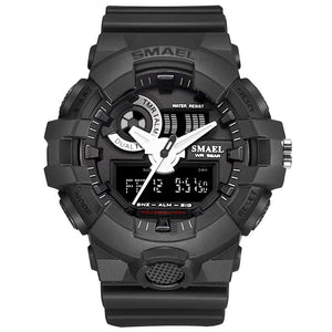 Men Watches Red Style New Sport Watch Smael Brand Quartz 50Meters Waterproof Relogio masculino erkek saat Men Gift Hot Clock1642