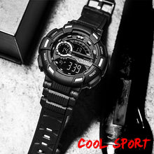 Load image into Gallery viewer, Sport Watches Camouflage Watch Band SMAEL Men Watch 50m Waterproof Top S Shock Watch Men LED 1366 Digital Wristwatches Military