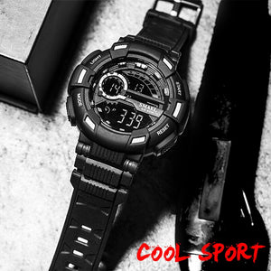 Sport Watches Camouflage Watch Band SMAEL Men Watch 50m Waterproof Top S Shock Watch Men LED 1366 Digital Wristwatches Military