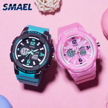 Load image into Gallery viewer, SMAEL Kids Digital Watches Boys Clock Men Sport Watch Waterproof Kids LED display relogio1643 Children Watches for girls Digital