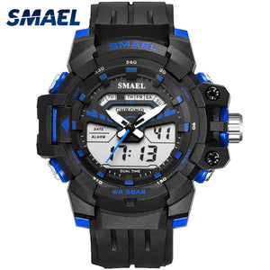 SMAEL Sport Military Watches waterproof Digital Men's watch 1712B LedClock Relogios Masculino s-shock wristwatch for Male