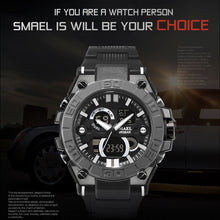 Load image into Gallery viewer, New Military Watch Sport 50M Waterproof  Men Watch Digital Quartz Dual Time Wrist Watch 8003 Gifts Male Clock Relogio Masculino