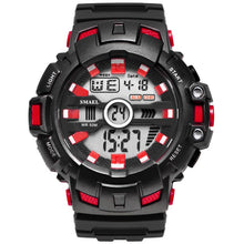 Load image into Gallery viewer, LED Bracelet Digital Waches SMAEL Brand Luxury Clock Men Military Watches Alarm relogio montre1532B Men Watches Sport Waterproof