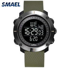 Load image into Gallery viewer, SMAEL Electronics Wristwatches Hot Men Clocks Digital Watch Sport LED Watches S-shock Big Dial 1711 Military Watches Army Strap