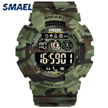 Load image into Gallery viewer, Military Digital Men Watches SMAEL New fashion Watch digital LED Clock 50M Waterproof Army Watches Sport 8013 CamoWatch for male